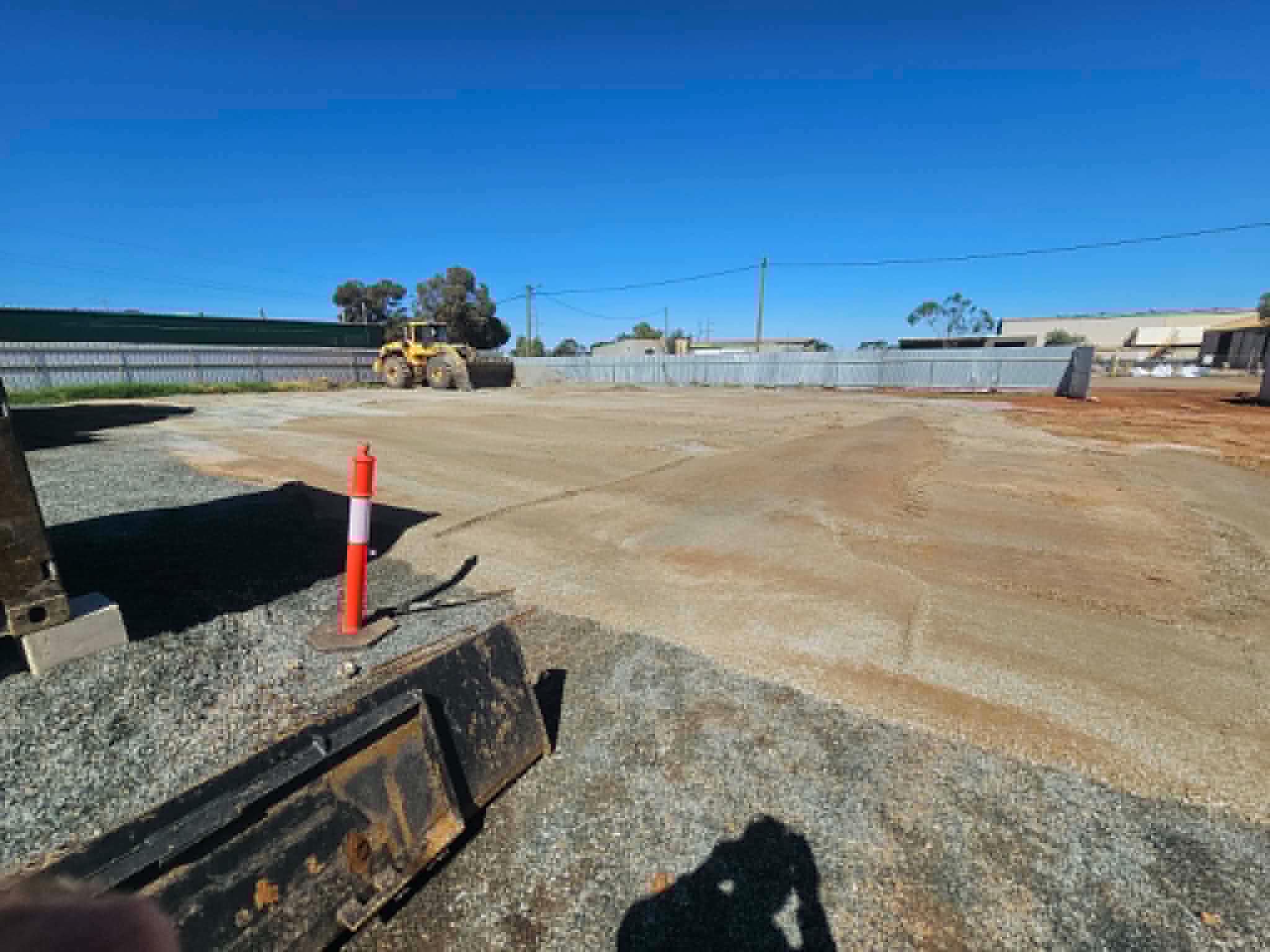 Commercial site preparation